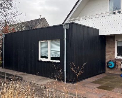 Vergroten garage in Havelte